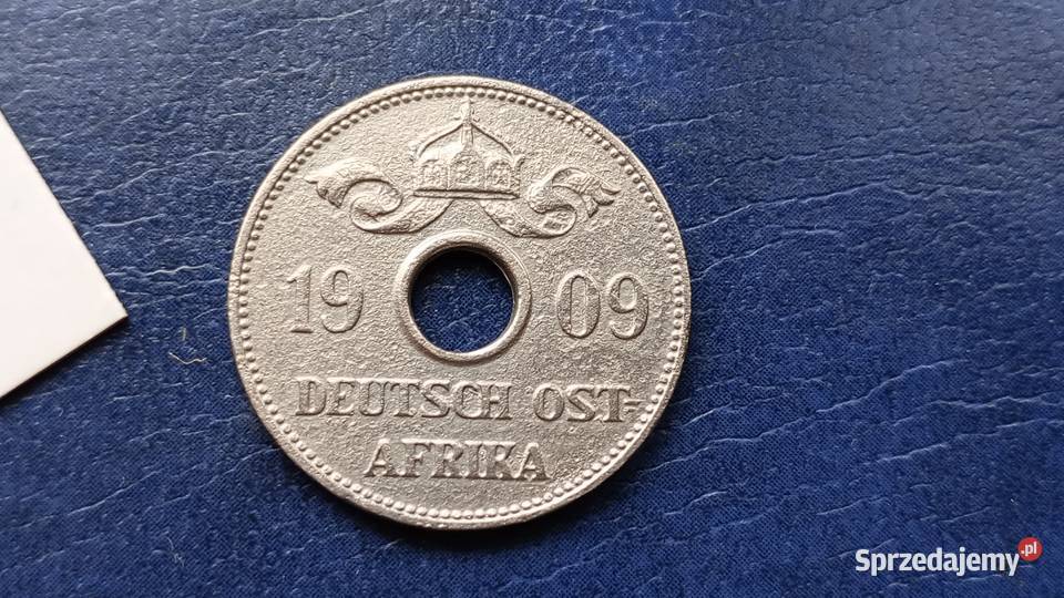 Stare monety 10 halerzy 1909 J NIemiecka Afryka podkarpackie Lesko