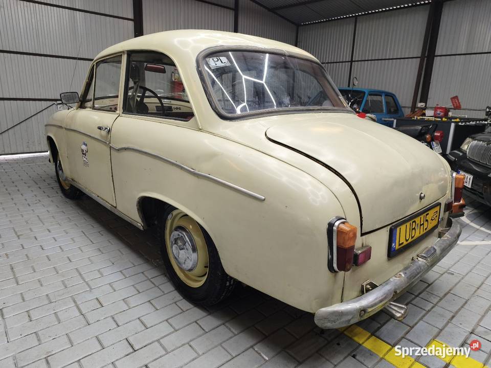 Syrena 105 żółte tablice manualna Zamość