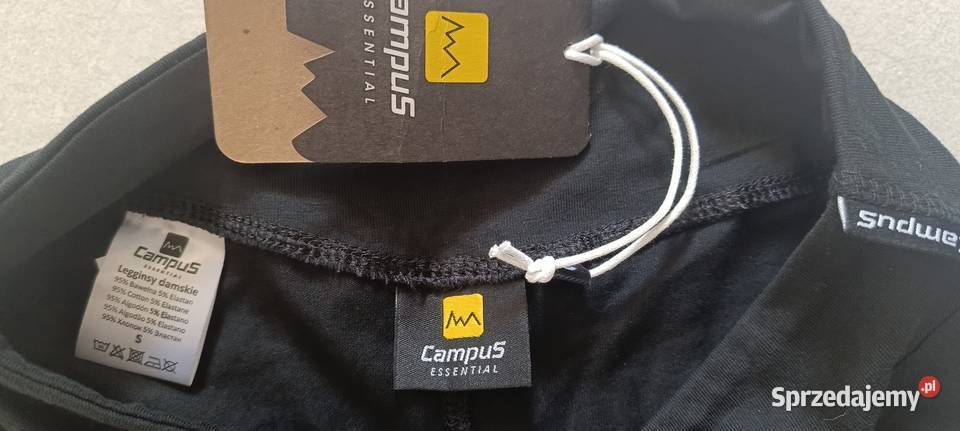 CAMPUS legginsy damskie rozmiar S kolor czarny Ełk