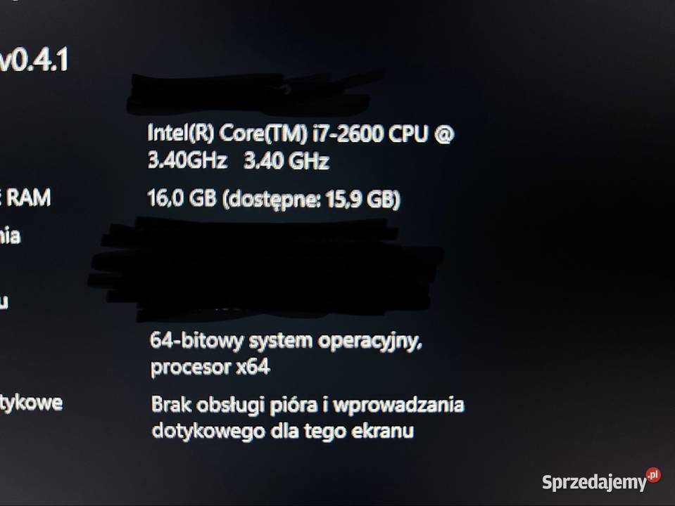 komputer stacjonarny monitor myszka dell Piaseczno