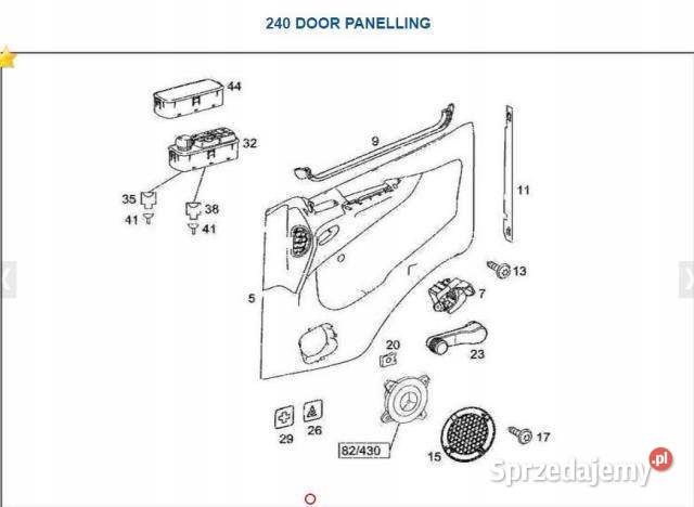 USZCZELKA SZYBY MERCEDES AXOR 940 944 lubelskie