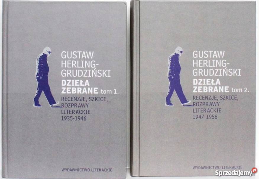 DZIEŁA ZEBRANE TOM 1 2 3 HERLING GRUDZIŃSKI Olsztyn