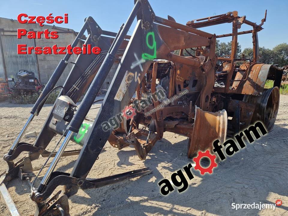 Fendt 716 części silnik skrzynia biegów most Pozostałe Byków