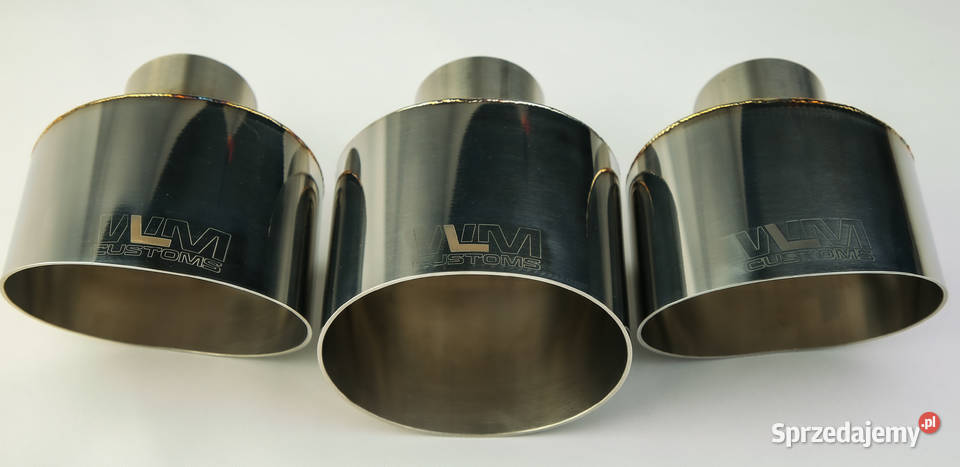 Końcówka wydechu tłumika owal stal nierdzewna Hecznarowice