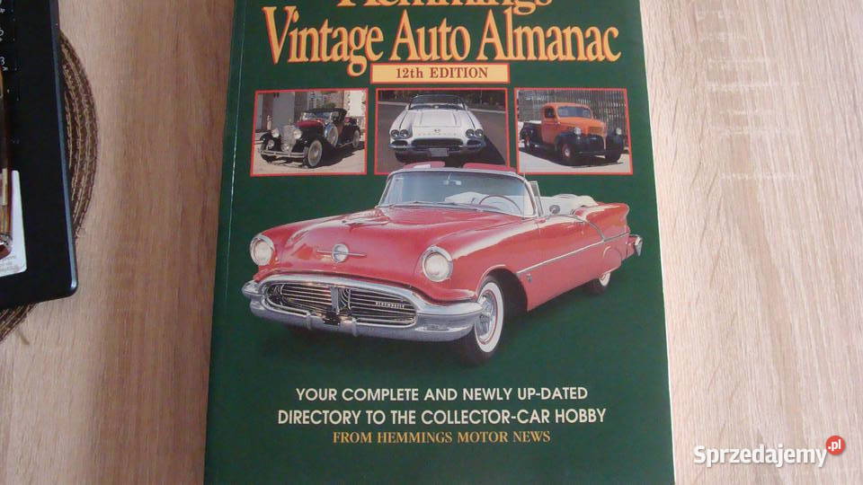 Vintage Auto Almanac Poradniki, albumy i reportaże świętokrzyskie Oblekoń sprzedam