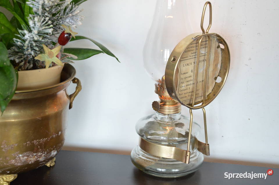 lampa naftowa wisząca stojąca z lusterkiem Jastrzębie-Zdrój sprzedam