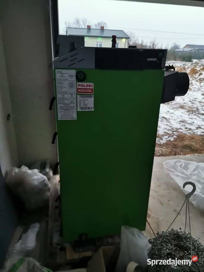 Piec SAS Kocioł z podajnikiem Budownictwo i akcesoria lubelskie Borzechów sprzedam