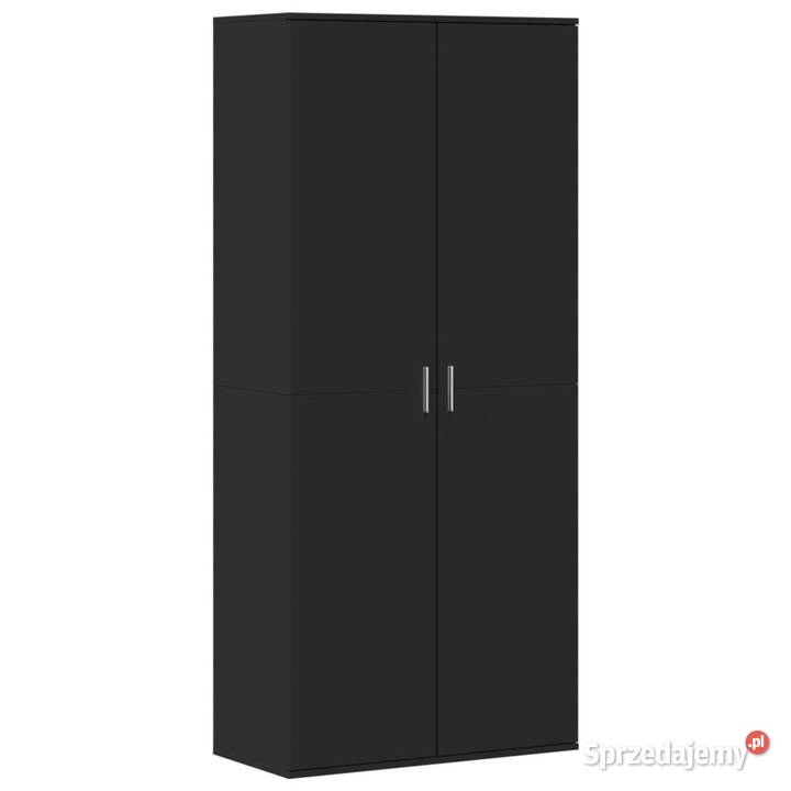 Szafka na buty czarna 80x39x178 materiał Warszawa sprzedam
