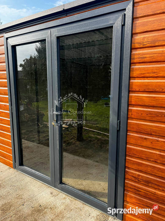 Schowek domek ogrodowy 4x3m wiata 15m drzwi sprzedam