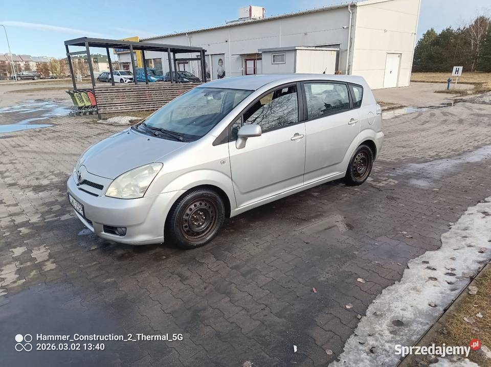 Toyota Corolla Verso 2006r 22 diesel 136 Corolla Verso Toyota Włodawa