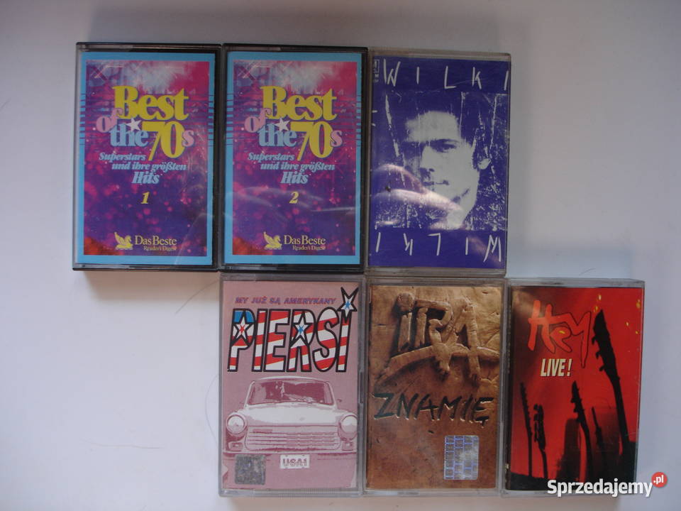 Oryginalne KASETY magnetofonowe sprzedam