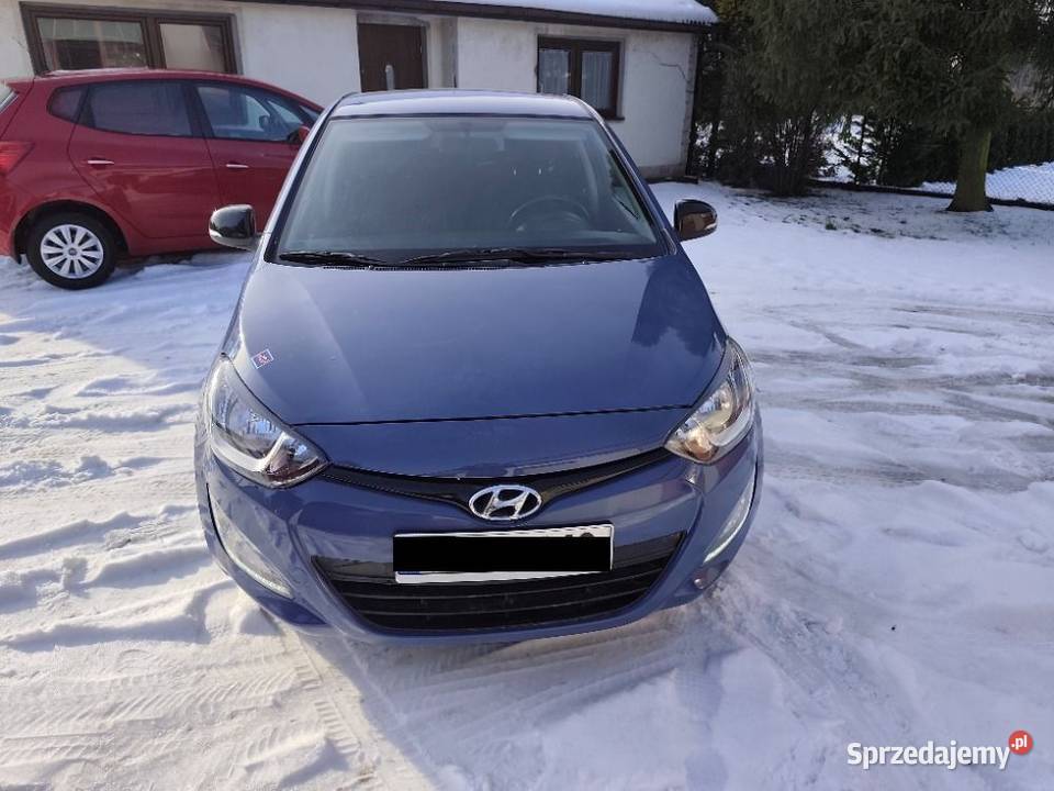 hyundai i20 2014 12 benzyna85 116000 okazja nieuszkodzony