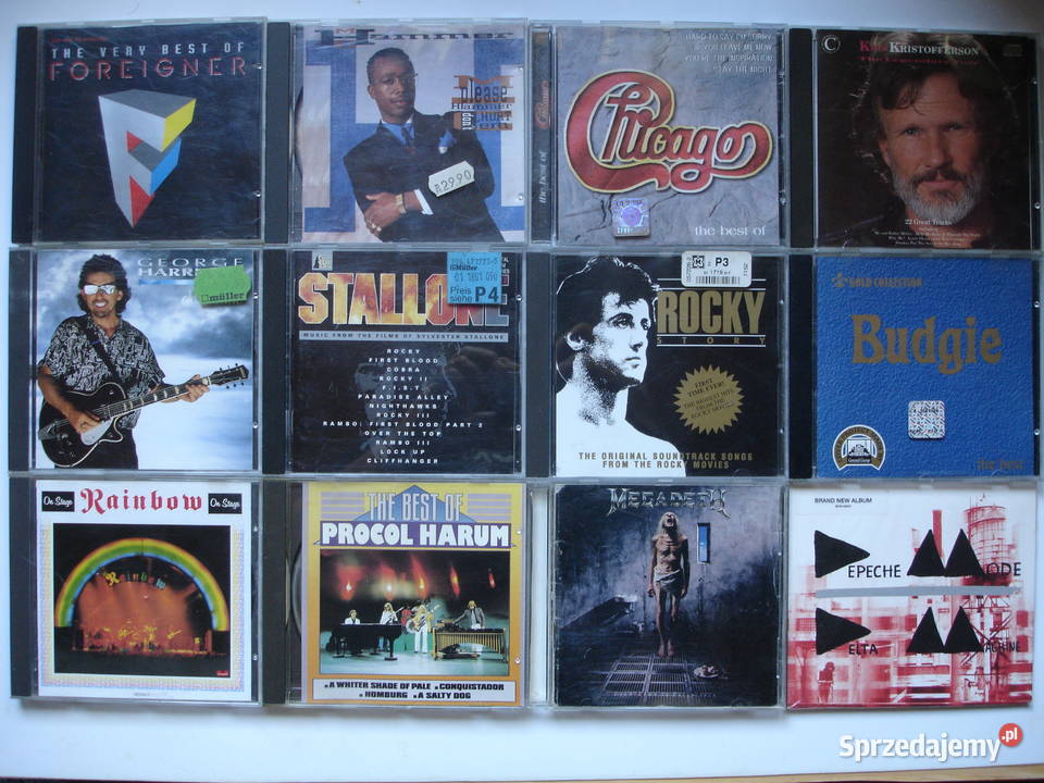 Płyty CD kolekcjonerskie różne zestaw 1 Zielona Góra sprzedam