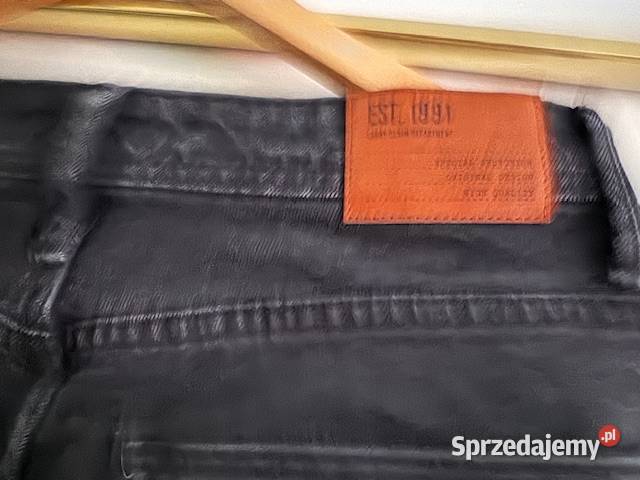 Jeansy męskie czarne Carry 3232 z kieszeniami Częstochowa