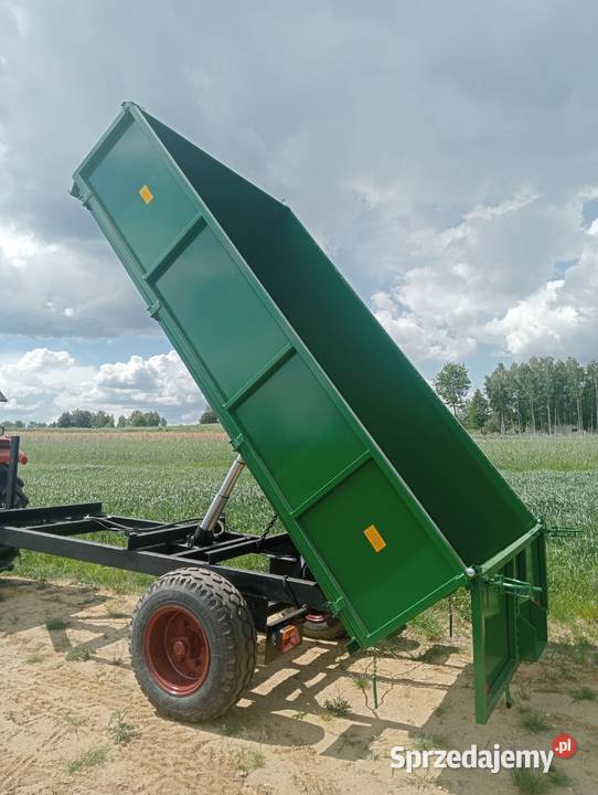 Przyczepa jednoosiowa wywrotka do tyłu Radomsko sprzedam