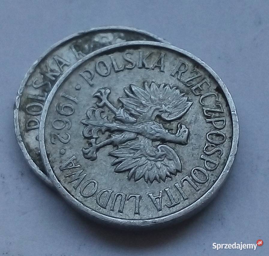 POLSKA5 GROSZY1962 rbzAL2 SZTUKI Numizmatyka