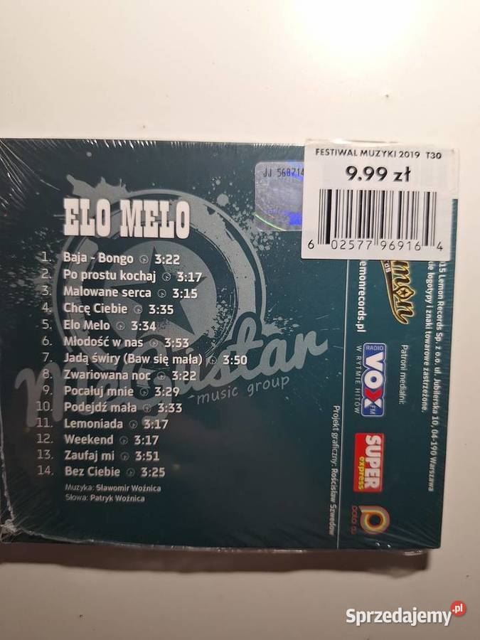 ELO MELO McGurdar Music Group Oryginalna Płyta CD