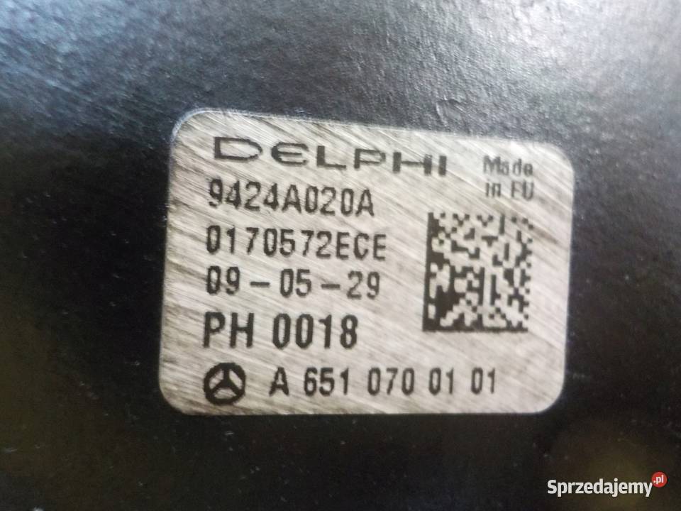 MERCEDES W204 22 CDI 10r 170 651911 pompa osobowe