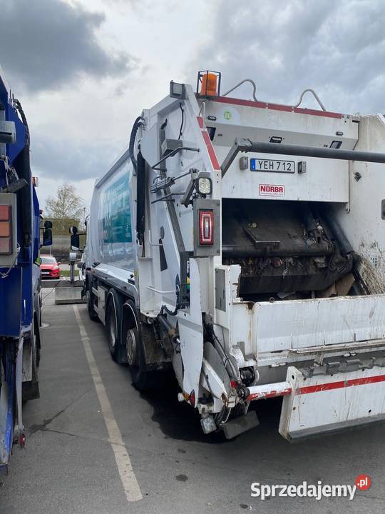 SCANIA P320 śmieciarka 23 m3 euro6 114 Norba 11880kg Nowiny sprzedam
