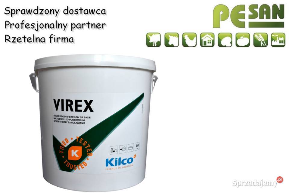VIREX 5 dezynfekcja budynków maszyn sanityzacja lubelskie Zahajki