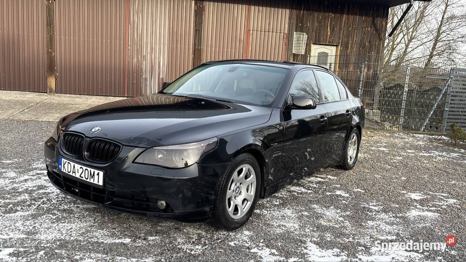 BMW E60 530i automat lpg m54b20 wspomaganie kierownicy Busko-Zdrój