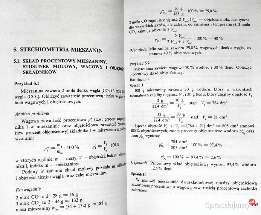 Zbiór zadań z chemii szkół średnich Krzysztof M Chełm