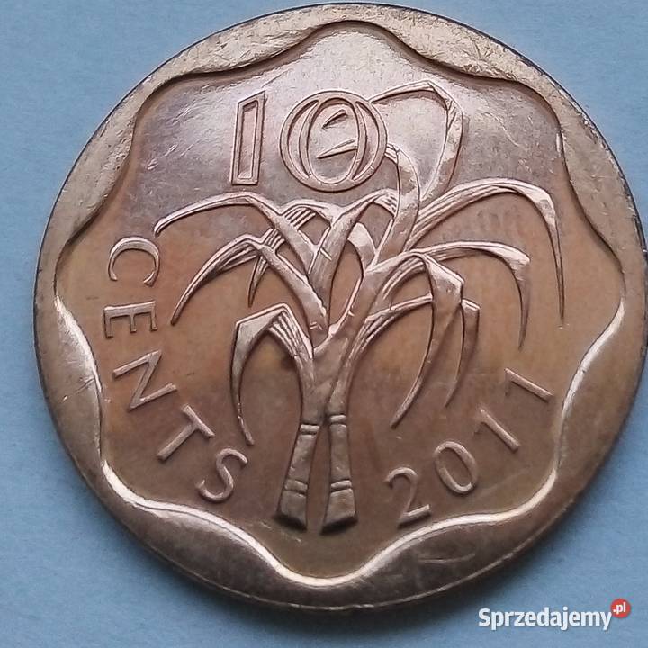 SWAZILAND10 CENTS2011 r Numizmatyka mazowieckie Legionowo