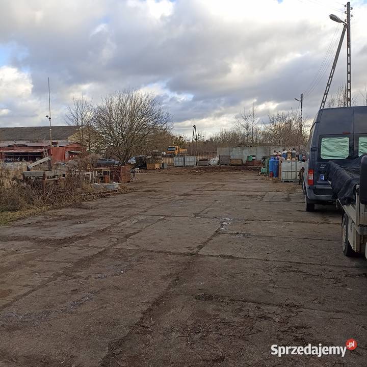 Plac do wynajęcia powierzchnia 500m2 do 1550m2 Szczecin