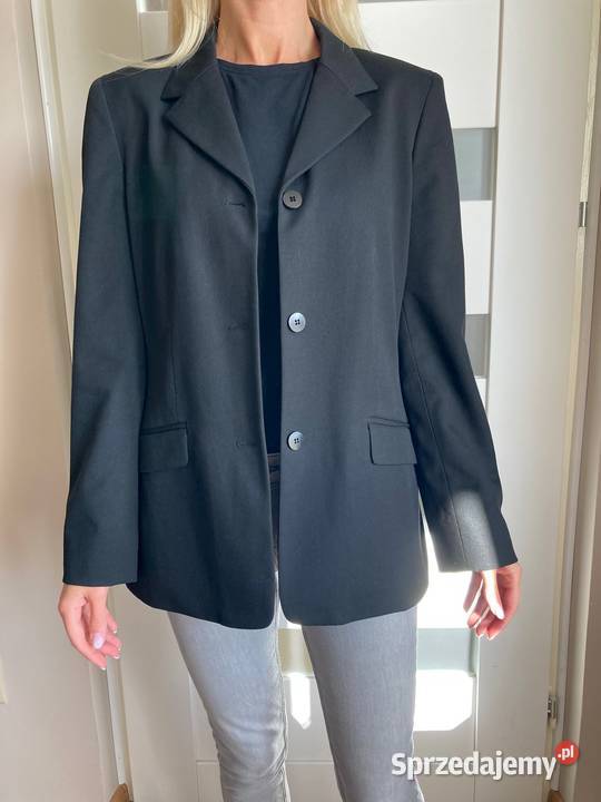 Czarny żakiet marynarka Liz Claiborne USA czarny