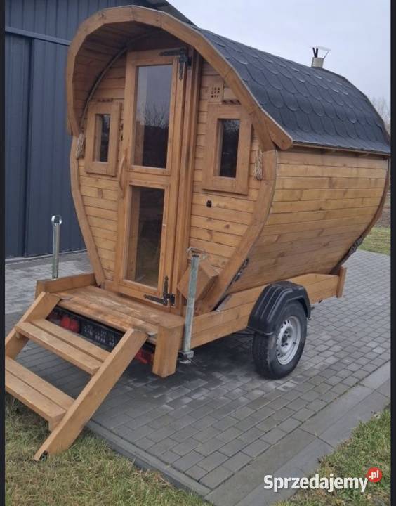 Sauna mobilna wynajem Bałka dmuchańce Sauny