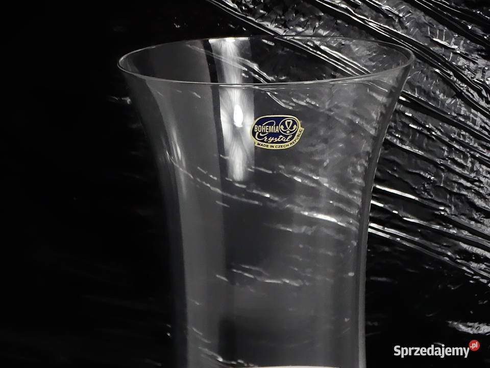 Bohemia Crystal Waza dekoracyjna flakon 23 Happy Biłgoraj sprzedam