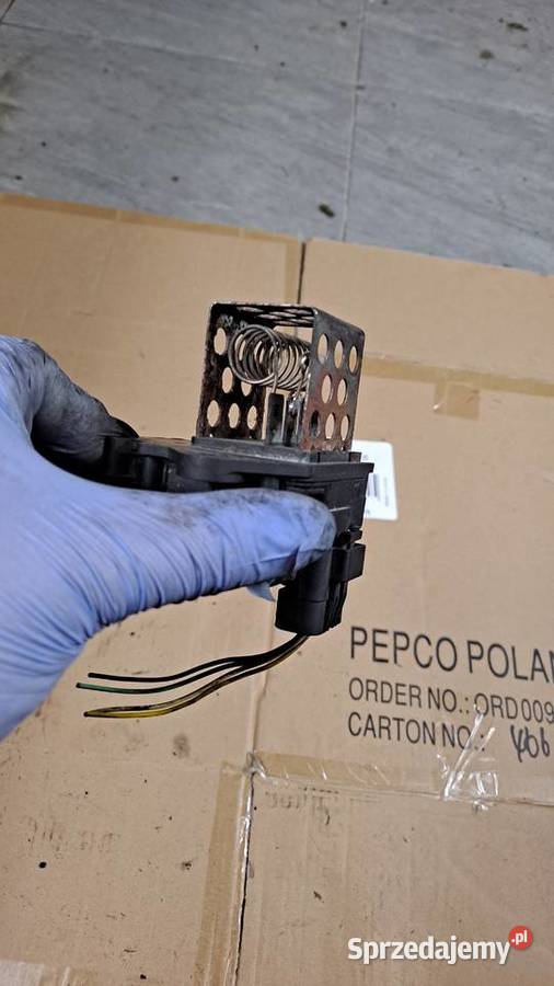 REZYSTOR Opornik WENTYLATORA CHŁODNICY PEUGEOT przekaźniki