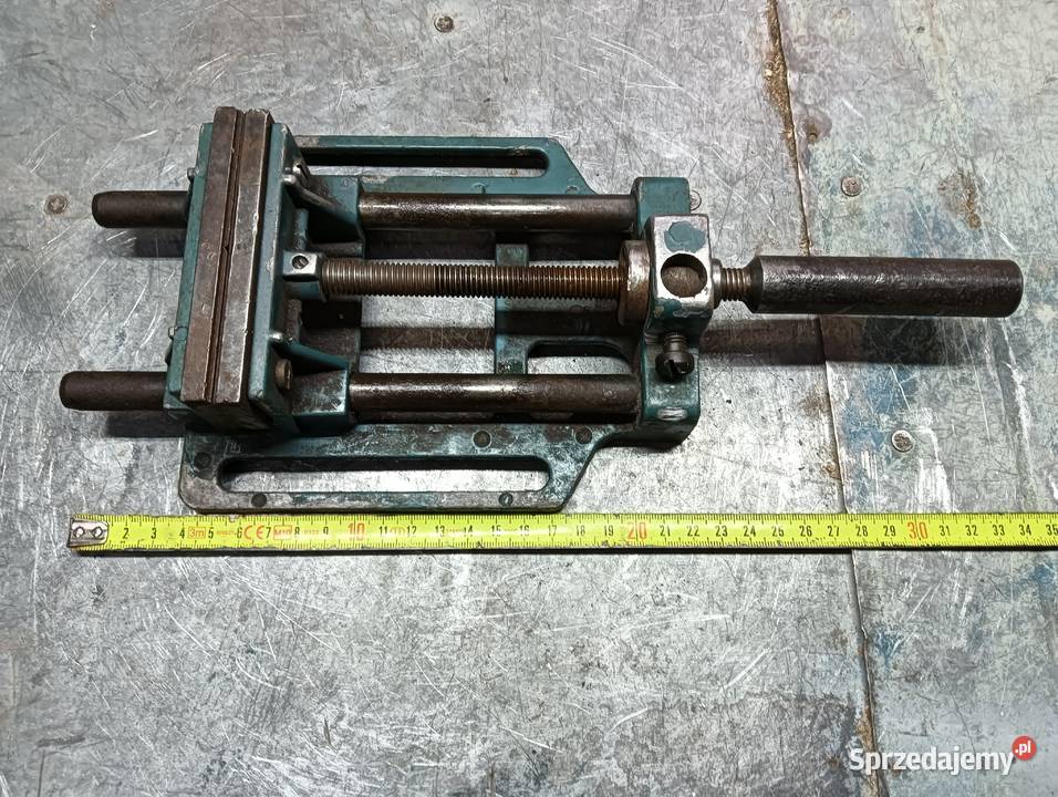 Imadło wiertarki stołowej 100mm stare ścisk Imadła Wałbrzych sprzedam