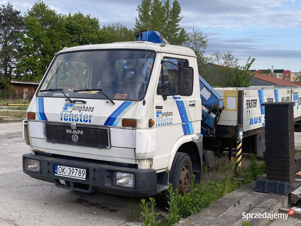 Ciężarówka VWMAN model L04 HDS 146 Kędzierzyn-Koźle