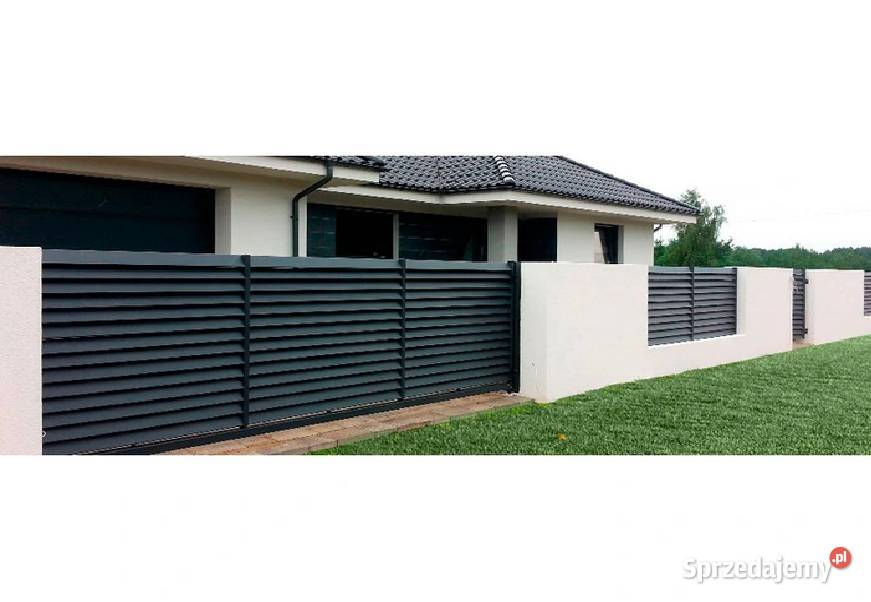 Solidna Brama Przęsło Ogrodzenie Żaluzja NA Golina