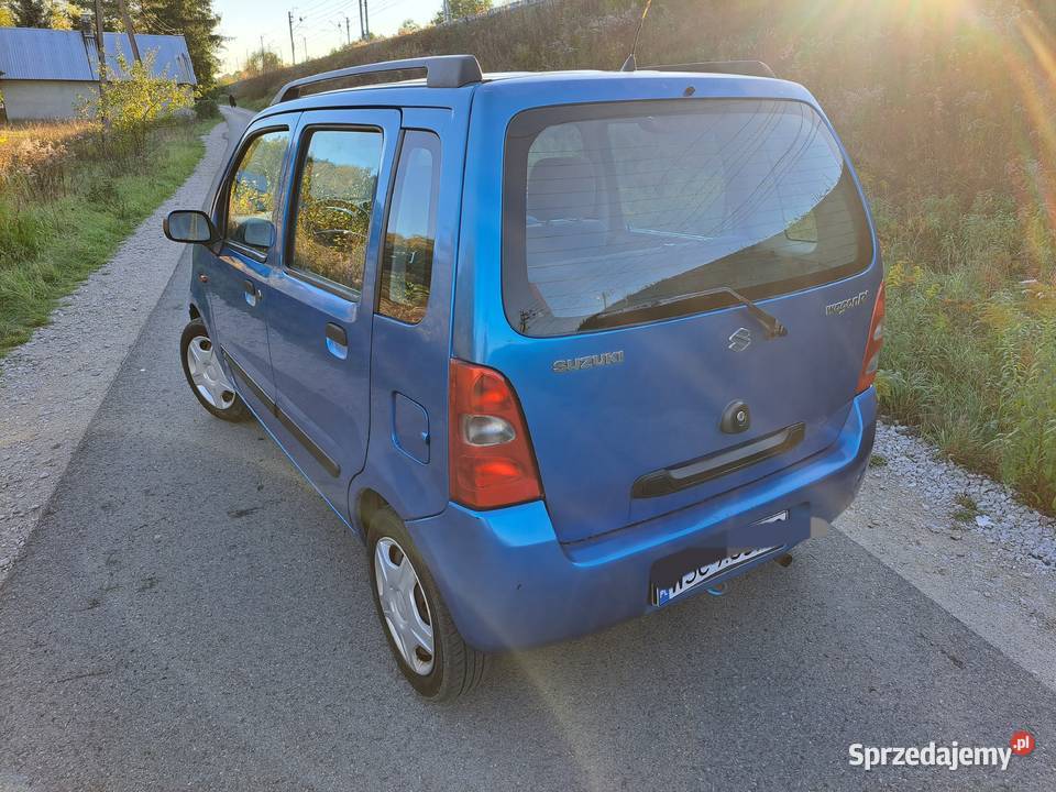 Sprzedam ładne suzuki wagon R 13 benzyna 2001r nieuszkodzony Żyrardów