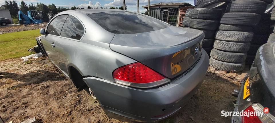 BMW 645i karoseria na części osobowe Elbląg