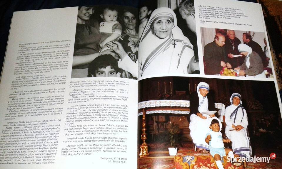 Matka Teresa Matka miłości Lush Gjergji Rok wydania 1994 Chełm
