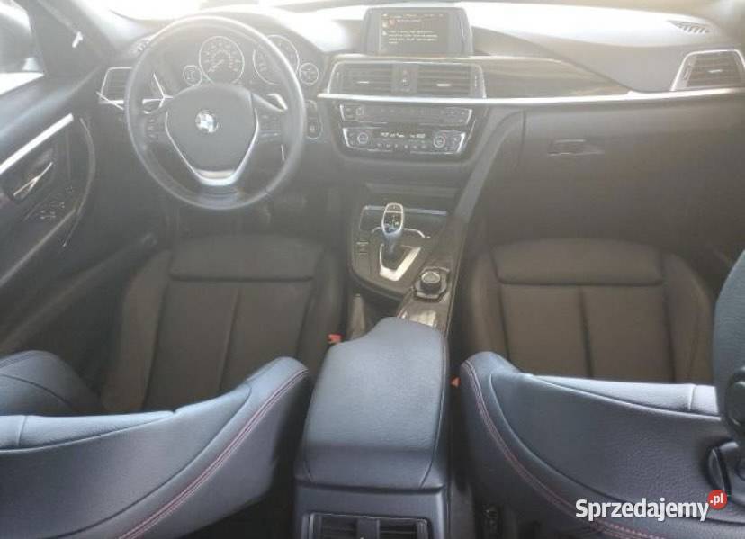 BMW F30 328 XDRIVE 2016 AUTOMAT 4X4 BENZYNA USA łopatki zmiany biegów wielkopolskie Tarnowo Podgórne