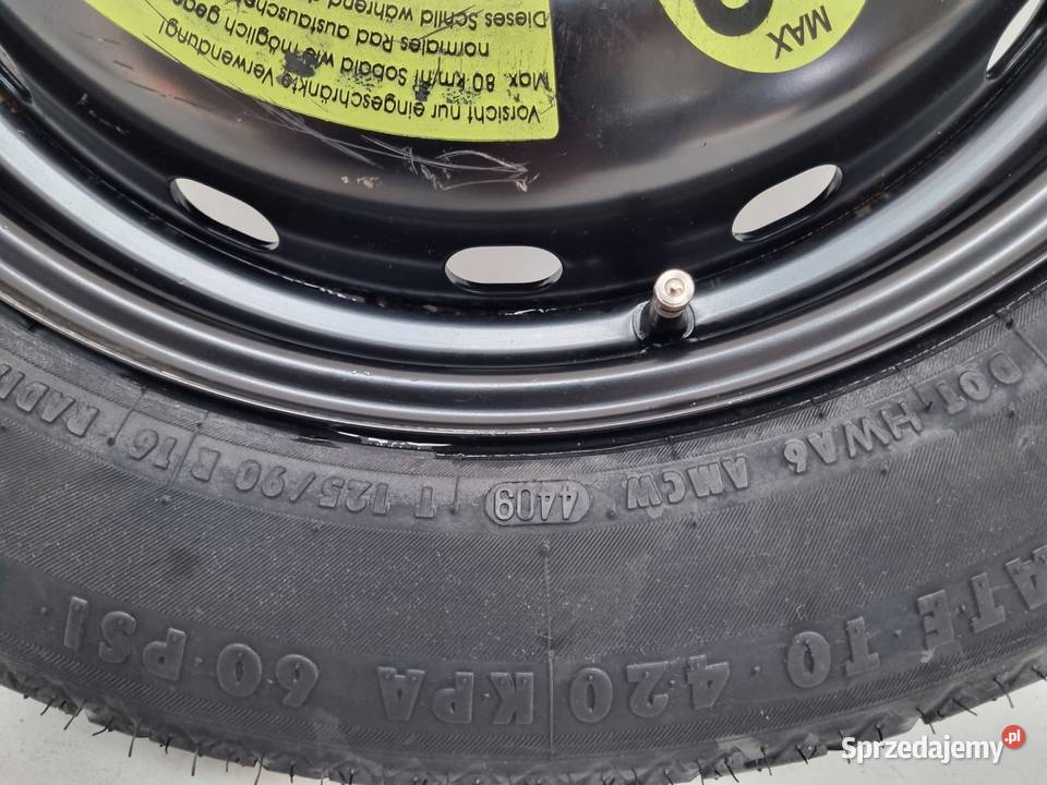 KOŁO DOJAZDOWE Mercedes W169 W245 dojazdówka lubelskie Chełm