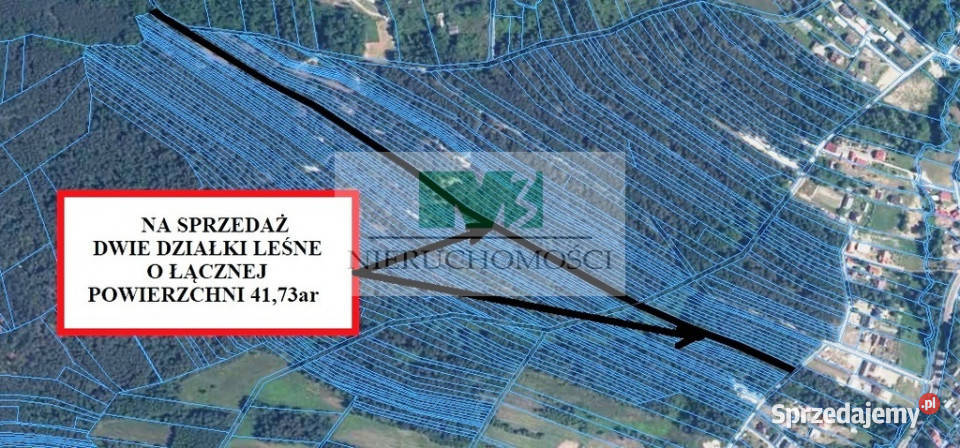 DO SPRZEDAŻY DWIE DZIAŁKI LEŚNE W GIEDLAROWEJ Sprzedaż Giedlarowa