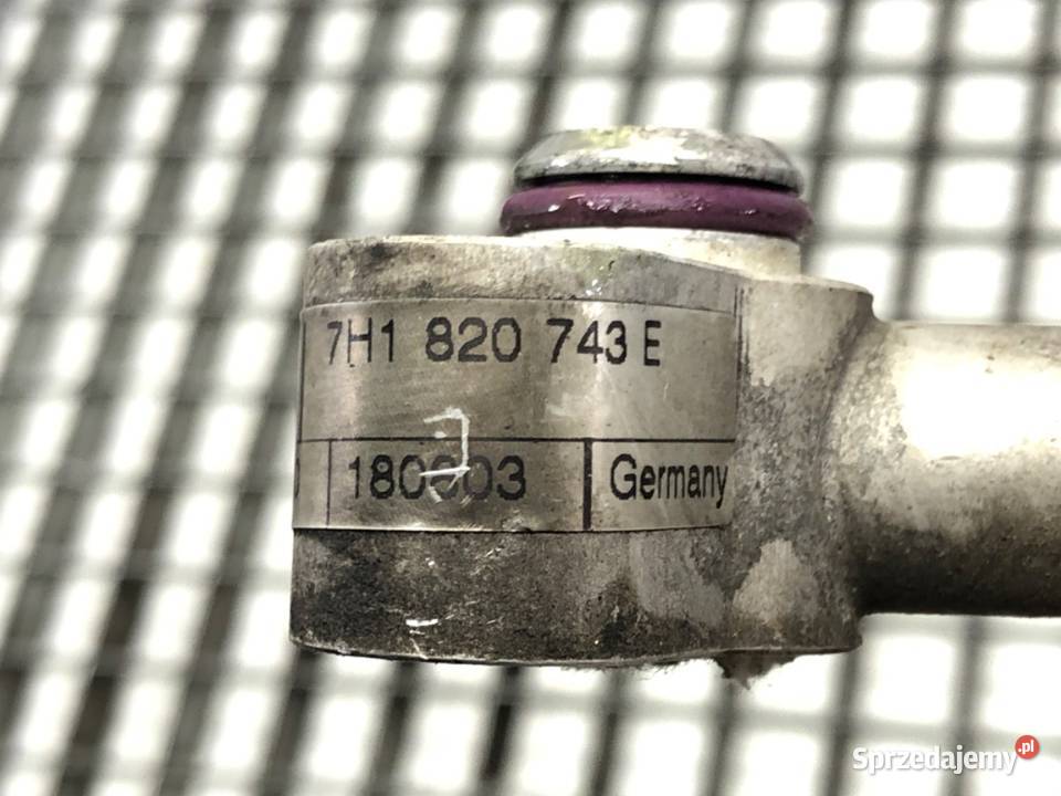 RURKA KLIMATYZACJI VW TRANSPORTER T5 7H1820743E osobowe podkarpackie sprzedam