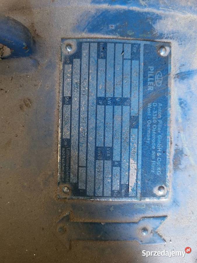 Prądnica PILLER NKT 1754 153KVA Pozostałe Biznes i Przemysł mazowieckie Radzymin
