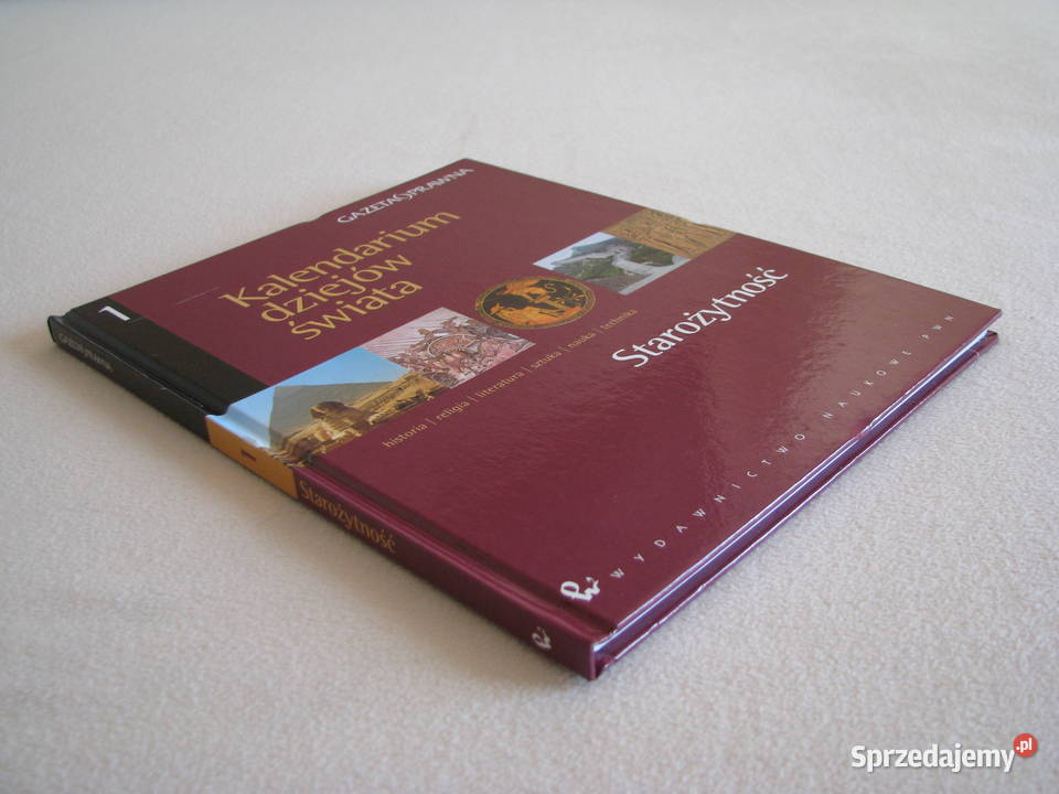 Kalendarium dziejów świata Starożytność sprzedam
