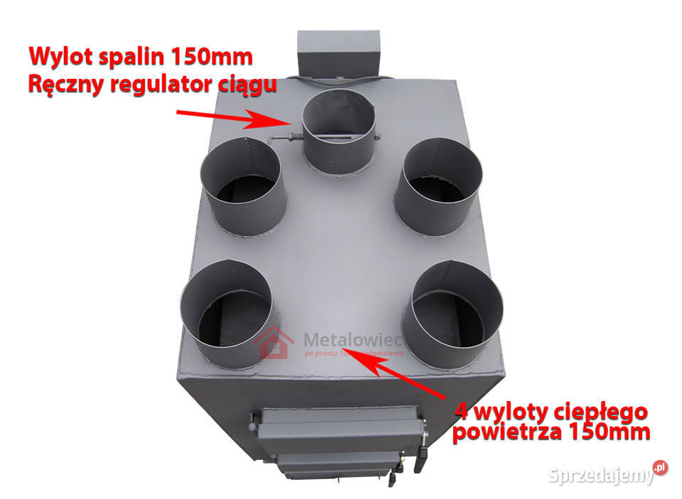 PIEC NADMUCHOWY PN4 3035 kW wentylator sterownik Szpetal Górny