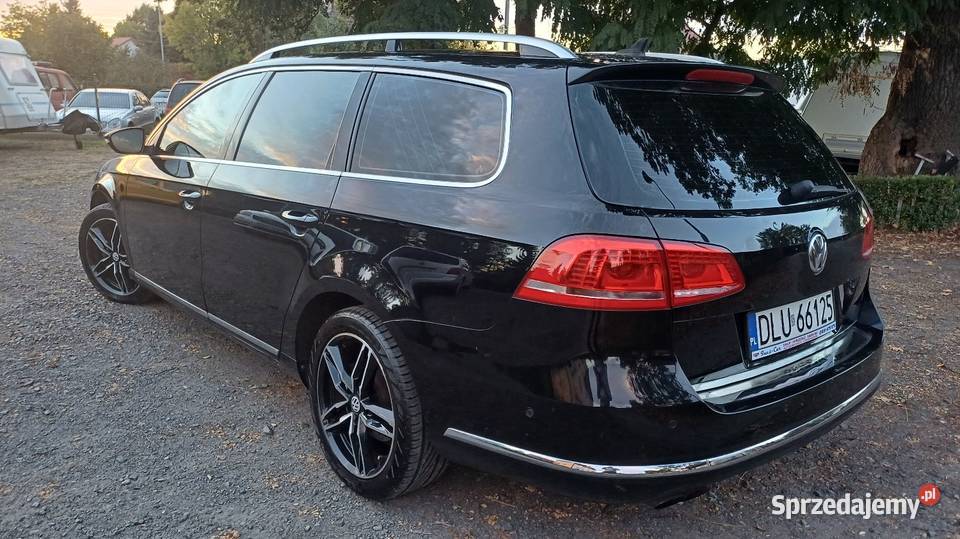 Volkswagen Passat B7 Kombi HIGHLINE 20 TDI 140 klimatyzacja Samochody osobowe Lubin