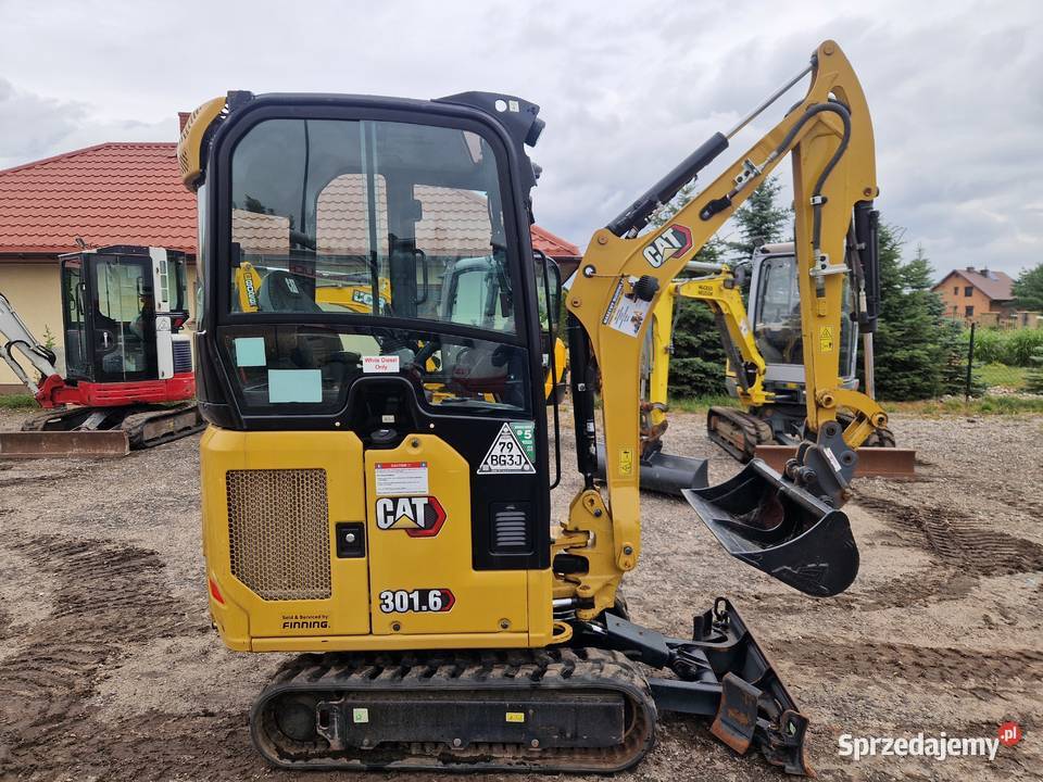 Minikoparka CATERPILLAR CAT 3016 2022r przebieg nie lubelskie Ryżki