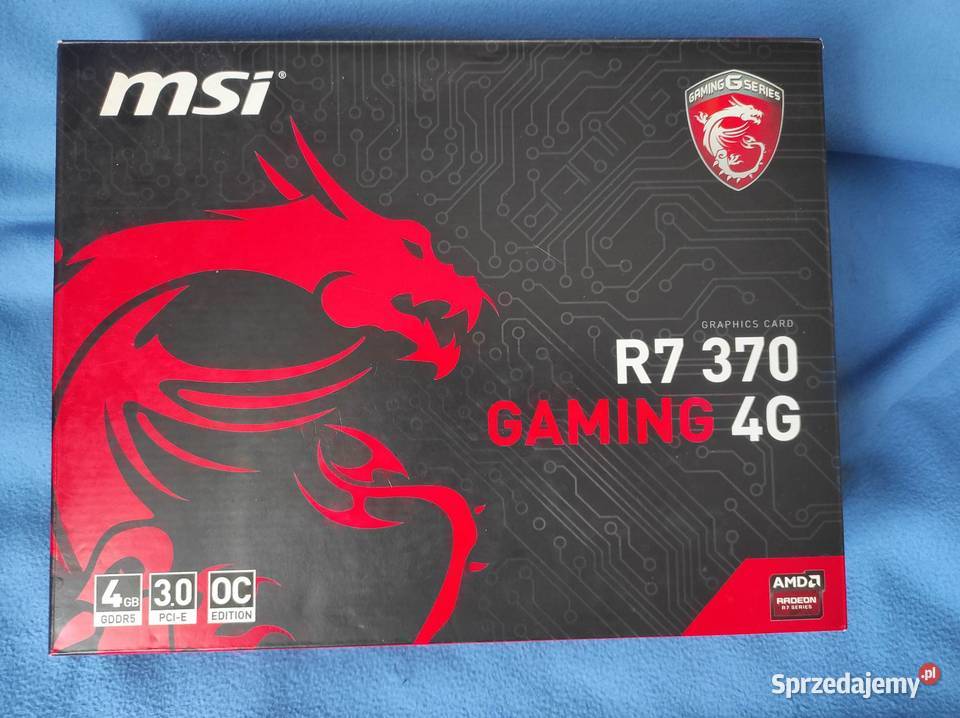 Karta graficzna MSI R9 370 4GB Artefakty Rzeszów
