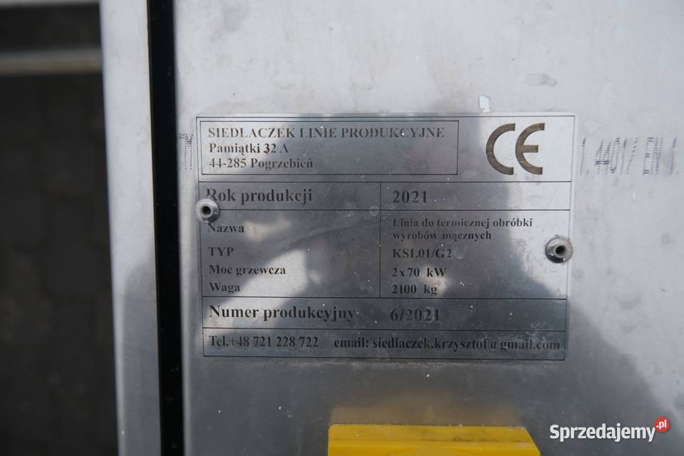 SIEDLACZEK LINIA DO TERMICZNEJ OBRÓBKI WYROBÓW Łyszkowice