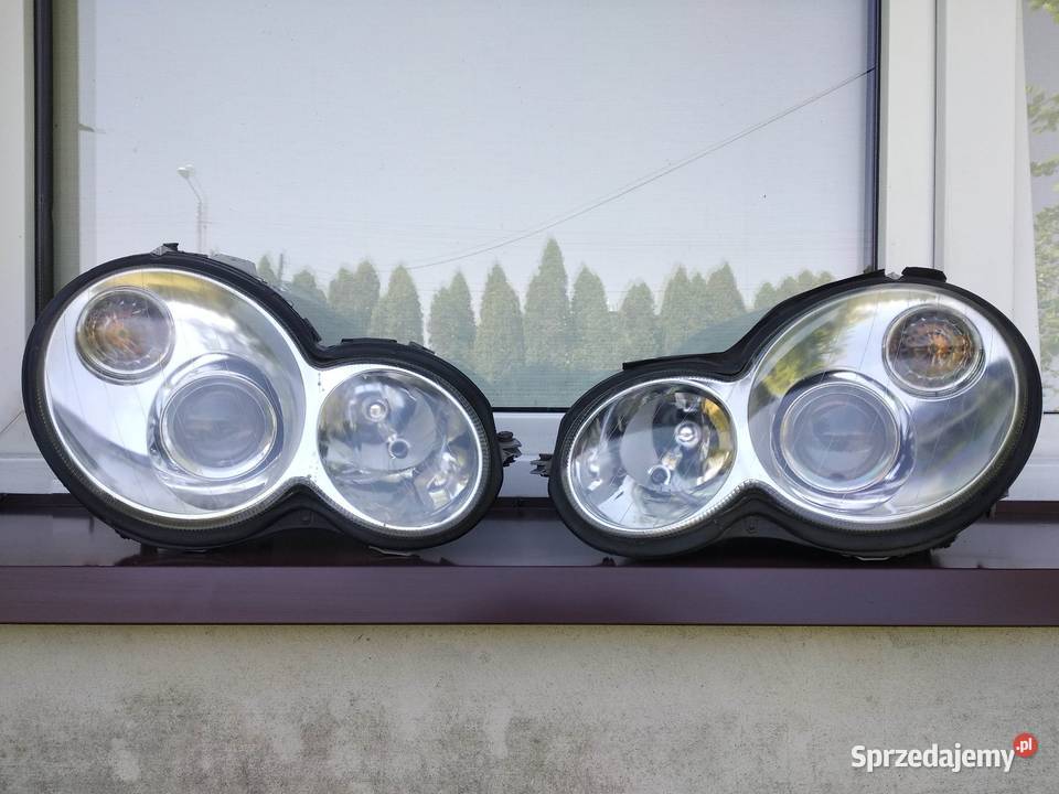 Mercedes C Sport Coupe lampy przednie reflektory sprzedam